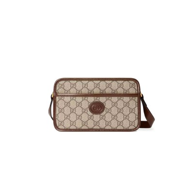 GUCCI GG SUPERME MINI SHOULDER BAG 658572 (22.5*14*6.5cm)